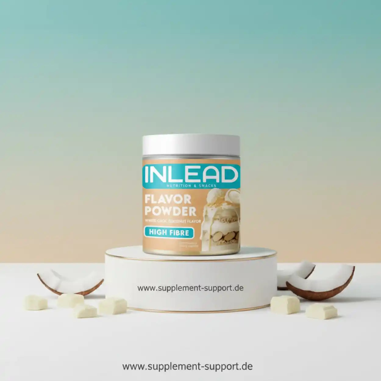inlead-flavor-powder-90g-white-choc-coconut_1__11zon_11zon - Supplement Support