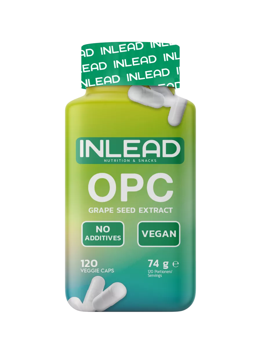 Inlead OPC Grape Seed Extract 120 Caps - Supplement Support