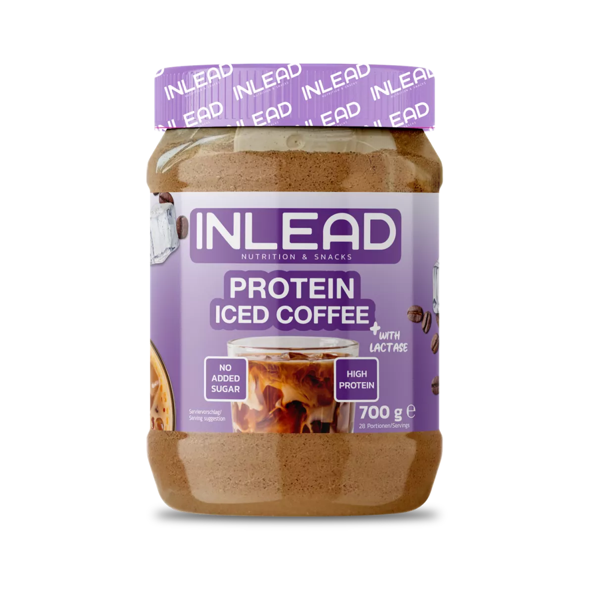 Inlead Protein Iced Coffee 700g - Supplement Support