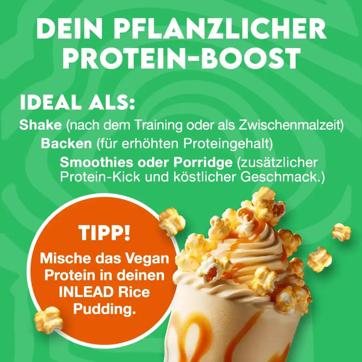 Inlead Vegan Protein 500g - Supplement Support