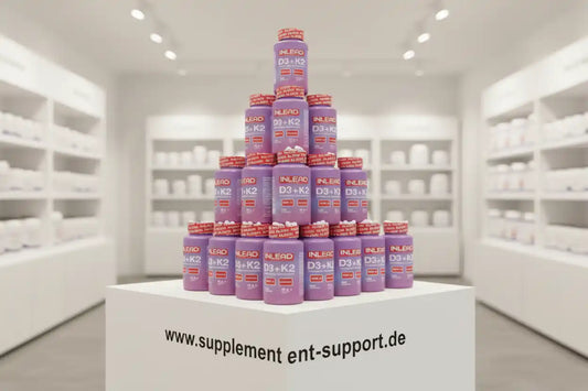 Inlead Vitamin D3 + K2 + Magnesium 120 Caps - Supplement Support