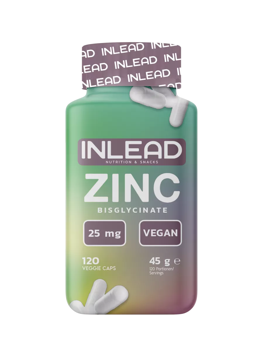 Inlead Zinc Bisglycinate 120 Caps - Supplement Support