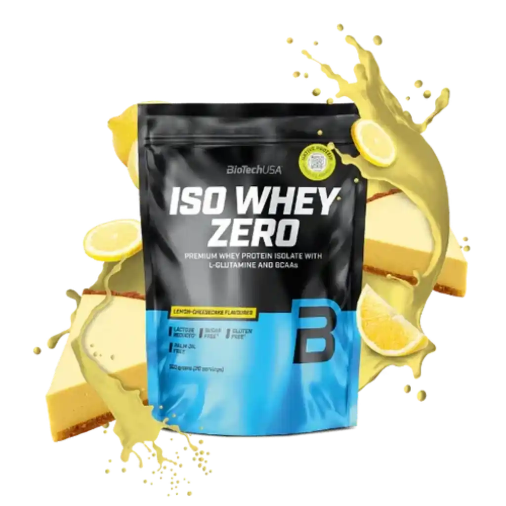 BioTech USA Iso Whey Zero Protein Pulver 500g