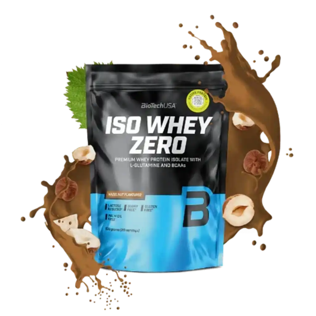 BioTech USA Iso Whey Zero Protein Pulver 500g