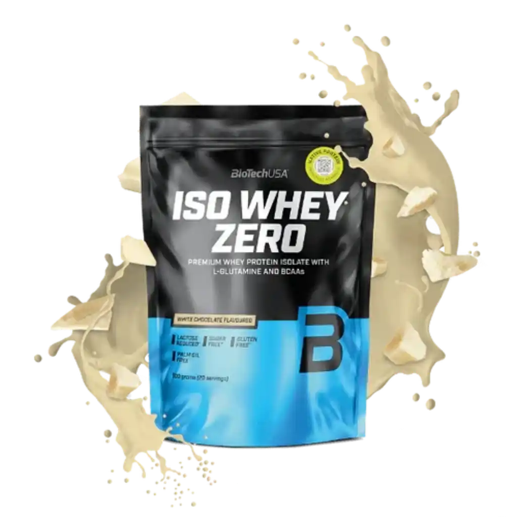 BioTech USA Iso Whey Zero Protein Pulver 500g