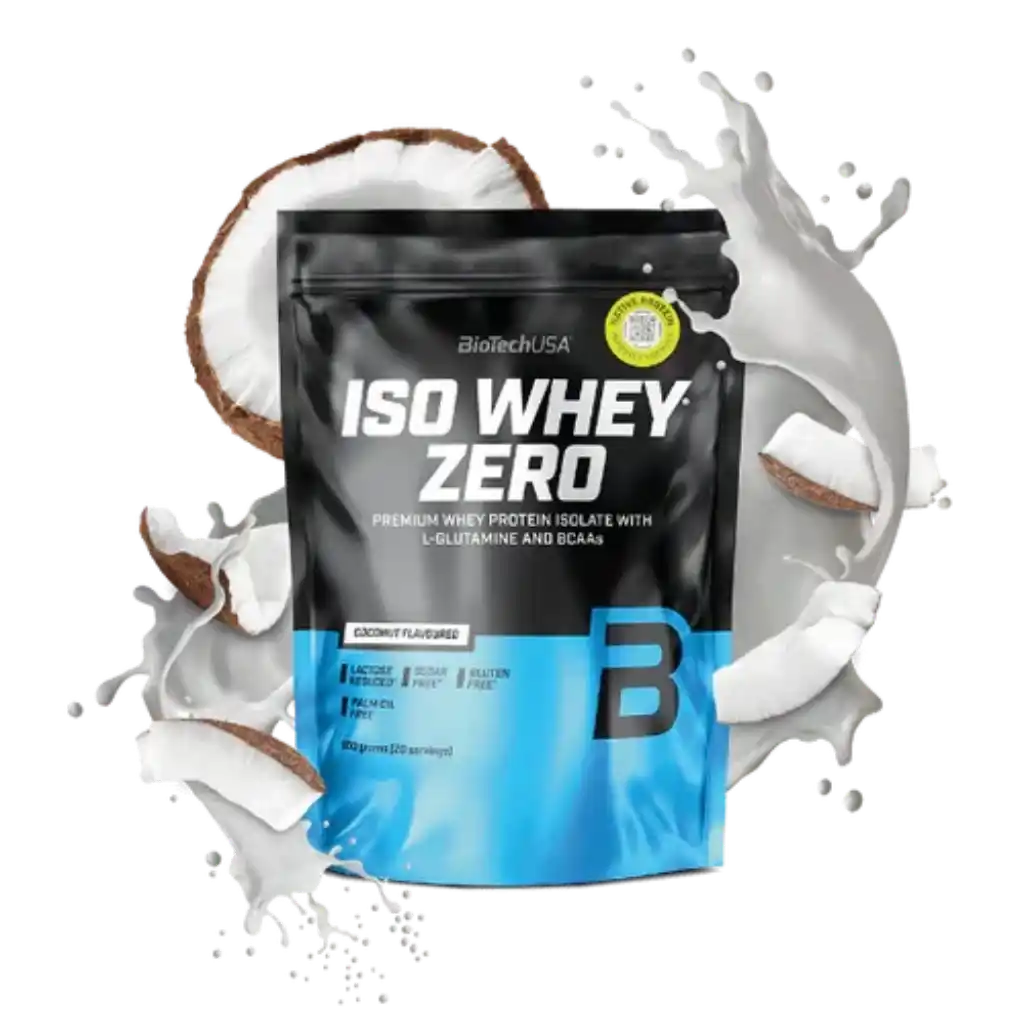 BioTech USA Iso Whey Zero Protein Pulver 500g