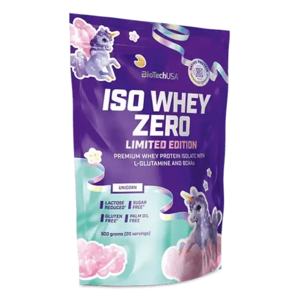 BioTech USA Iso Whey Zero Protein Pulver 500g