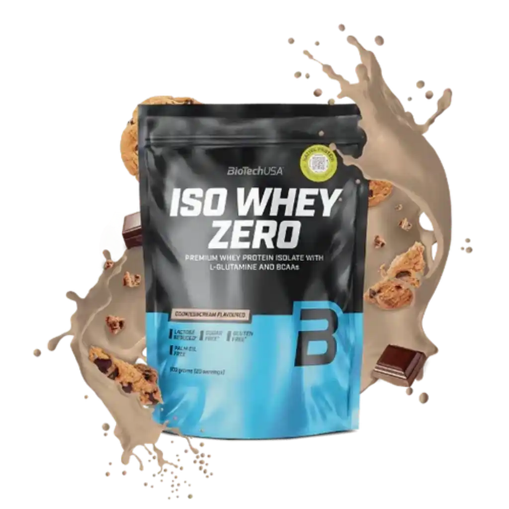 BioTech USA Iso Whey Zero Protein Pulver 500g