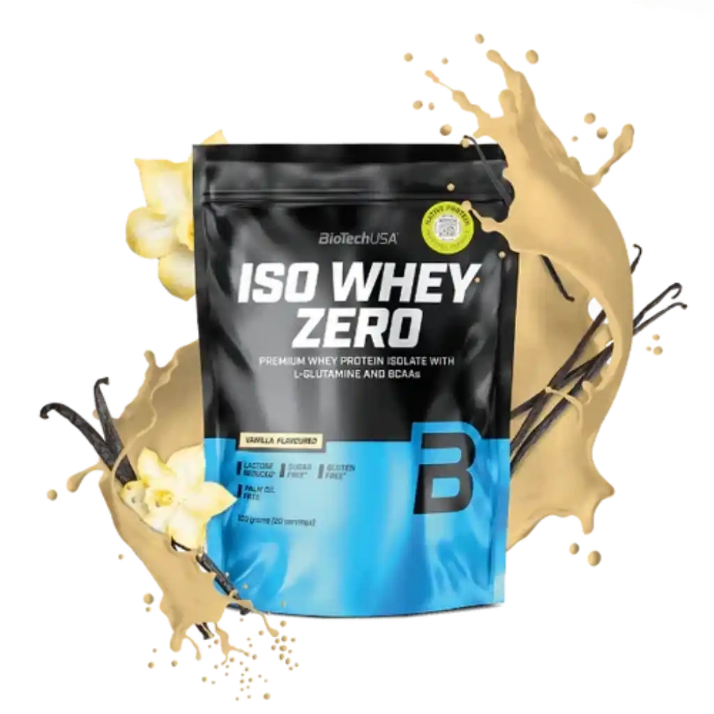 BioTech USA Iso Whey Zero Protein Pulver 500g