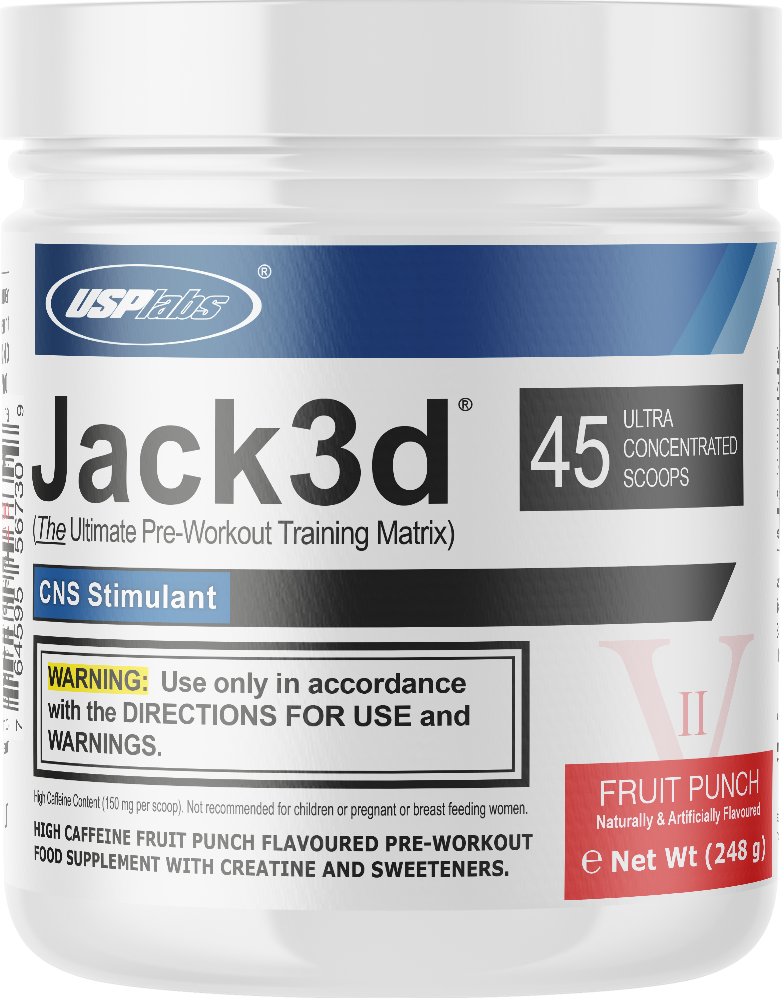JACK3D ADVANCED Pre Workout Booster 248g - Supplement Support