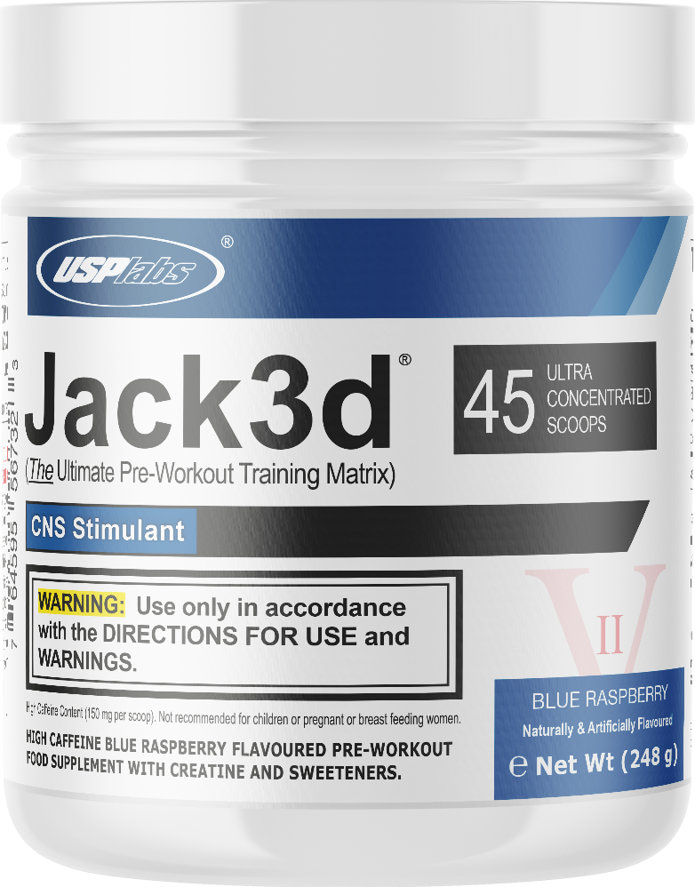 JACK3D ADVANCED Pre Workout Booster 248g - Supplement Support