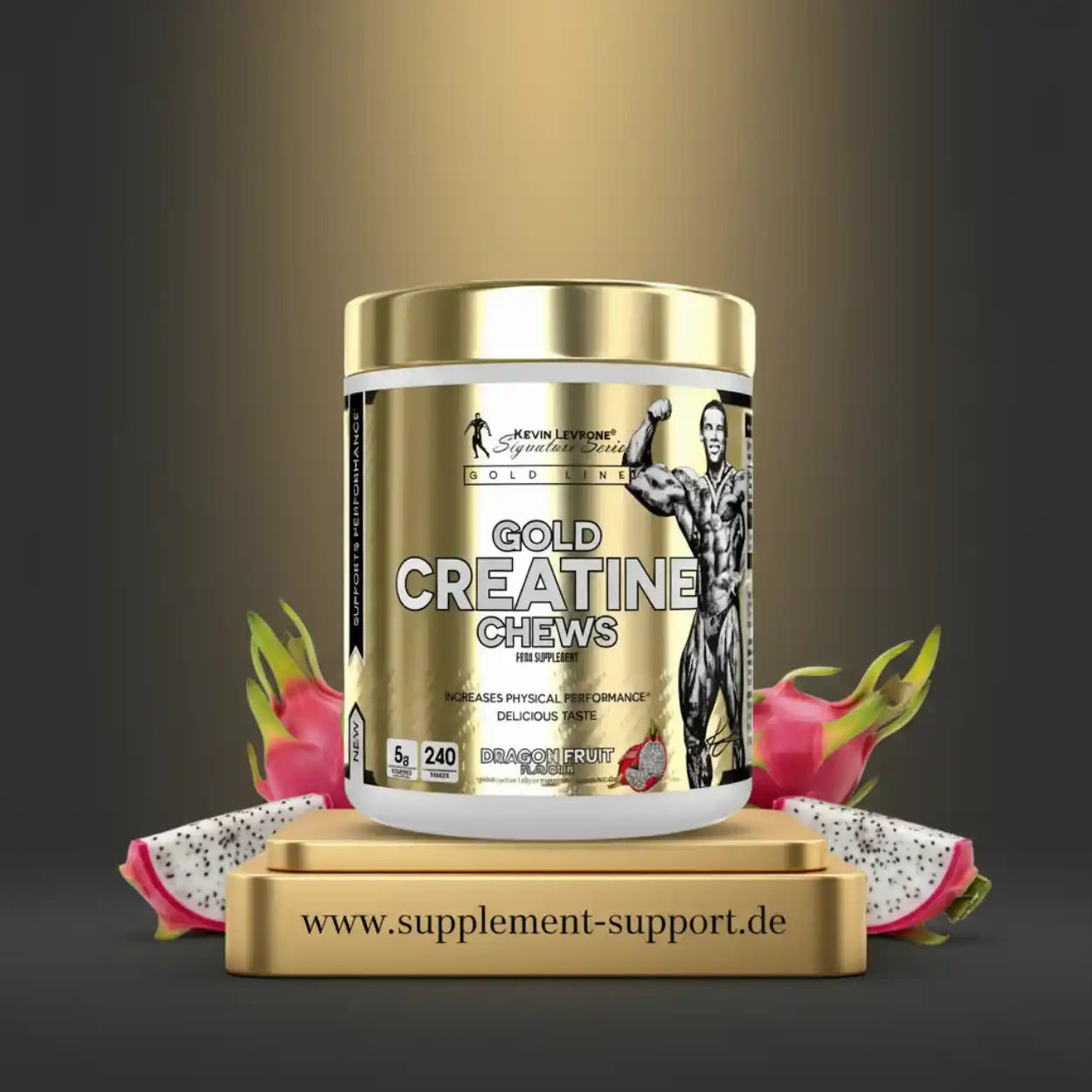 Kevin Levrone® Gold Creatine Chewable Tablets 240 tablets / 432g