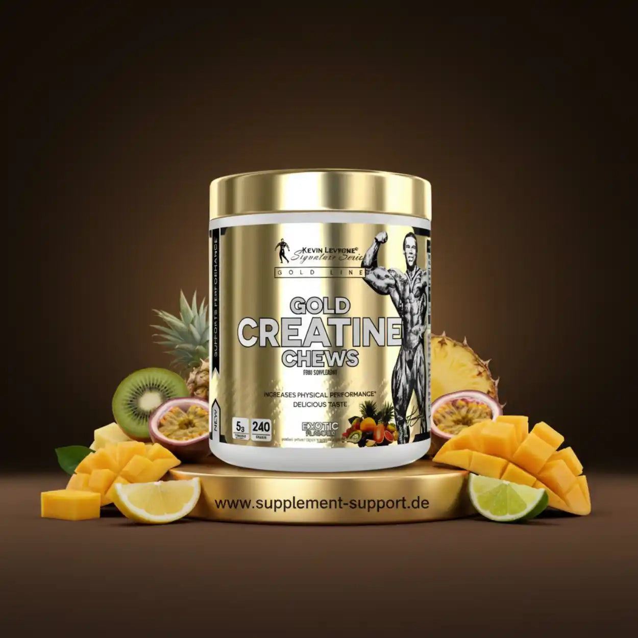 Kevin Levrone® Gold Creatine Chewable Tablets 240 tablets / 432g