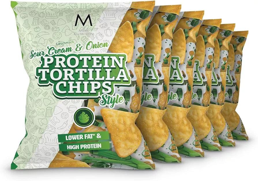MORE PROTEIN TORTILLA CHIPS (6ER BOX) 300g - Supplement Support