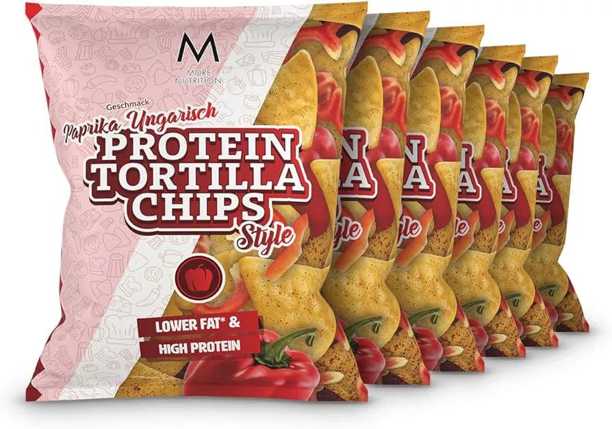 MORE PROTEIN TORTILLA CHIPS (6ER BOX) 300g - Supplement Support