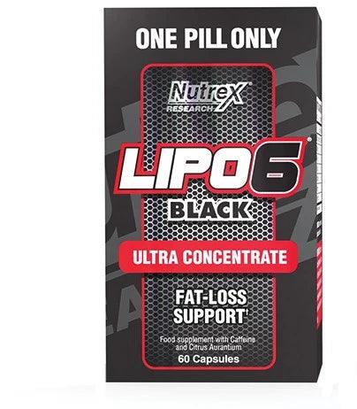 Nutrex Lipo 6 Black 60 Caps Gewichts Management - Supplement Support