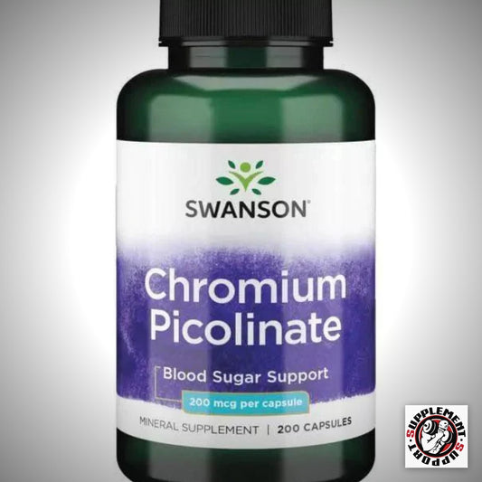 SWANSON Chromium Picolinate 200 Kapseln 200mcg Chrom