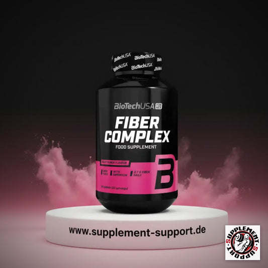 BioTech USA Fiber Complex Ballaststoff 120 Kautabletten