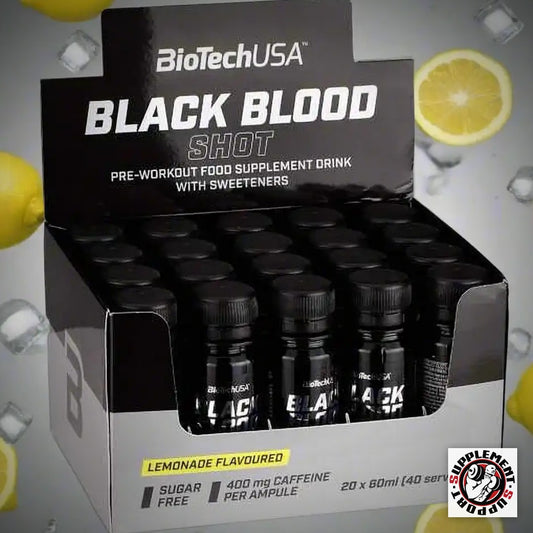 BioTech USA Black Blood Pre Workout Shot 20x60ml