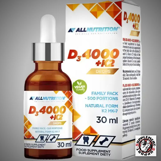 ALL NUTRITION® VITAMIN D3 4000 + K2 Tropfen 30ml