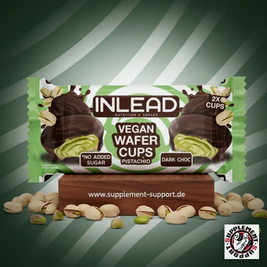 Inlead Wafer Cups 50 g Vegan Pistachio Dark Choc