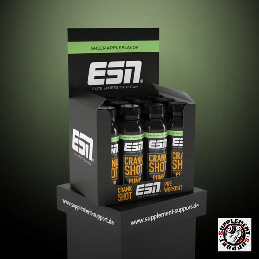 ESN Crank Pump Shot, 12x95 ml - Green Apple