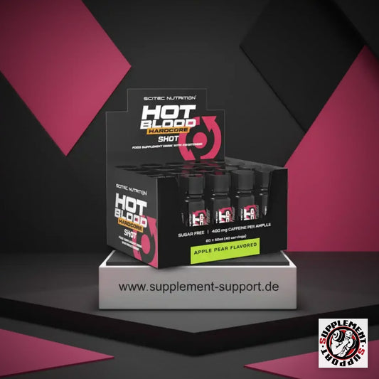 Scitec Nutrition Hot Blood Hardcore Shot, 20 x 60 ml