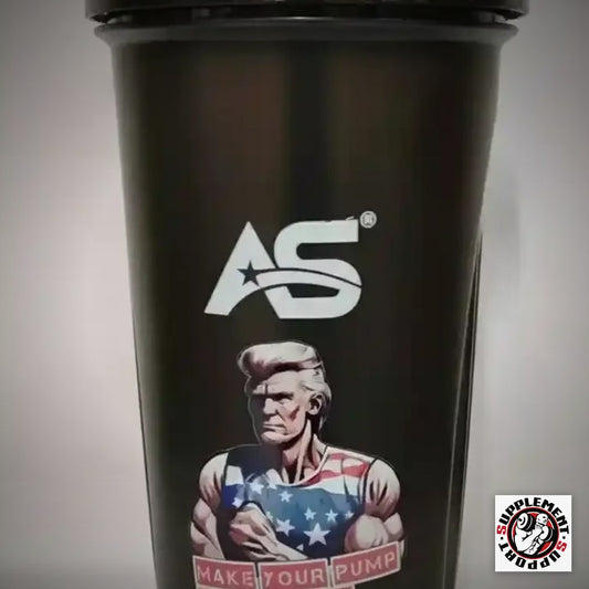 American Supps Protein Shaker Donald Pump 800ml