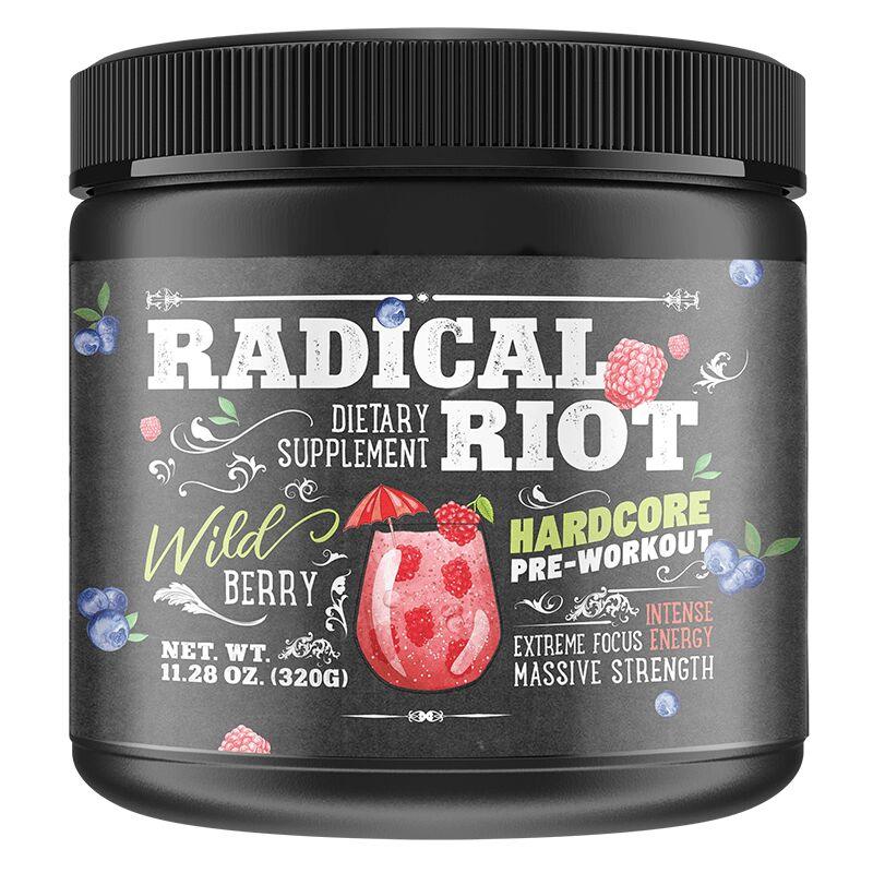 Radical Riot V3 Hardcore Version Pre Workout 340g - Supplement Support