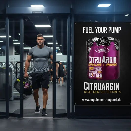REAL PHARM® CITRUARGIN 300g 4000mg Citrullin + 4000mg Arginin - Supplement Support