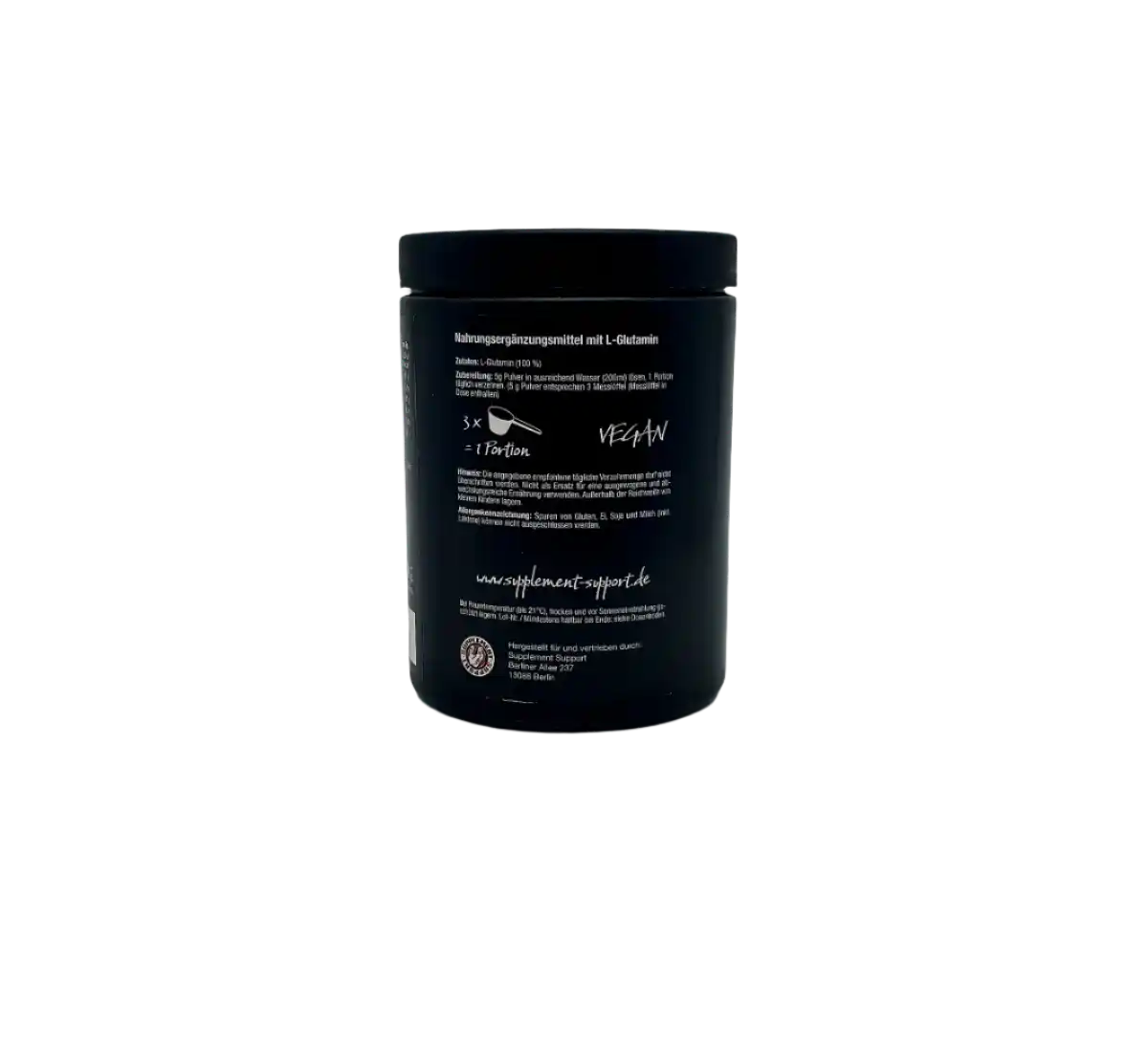 Supplement Support L-Glutamin Pulver 500g - Supplement Support