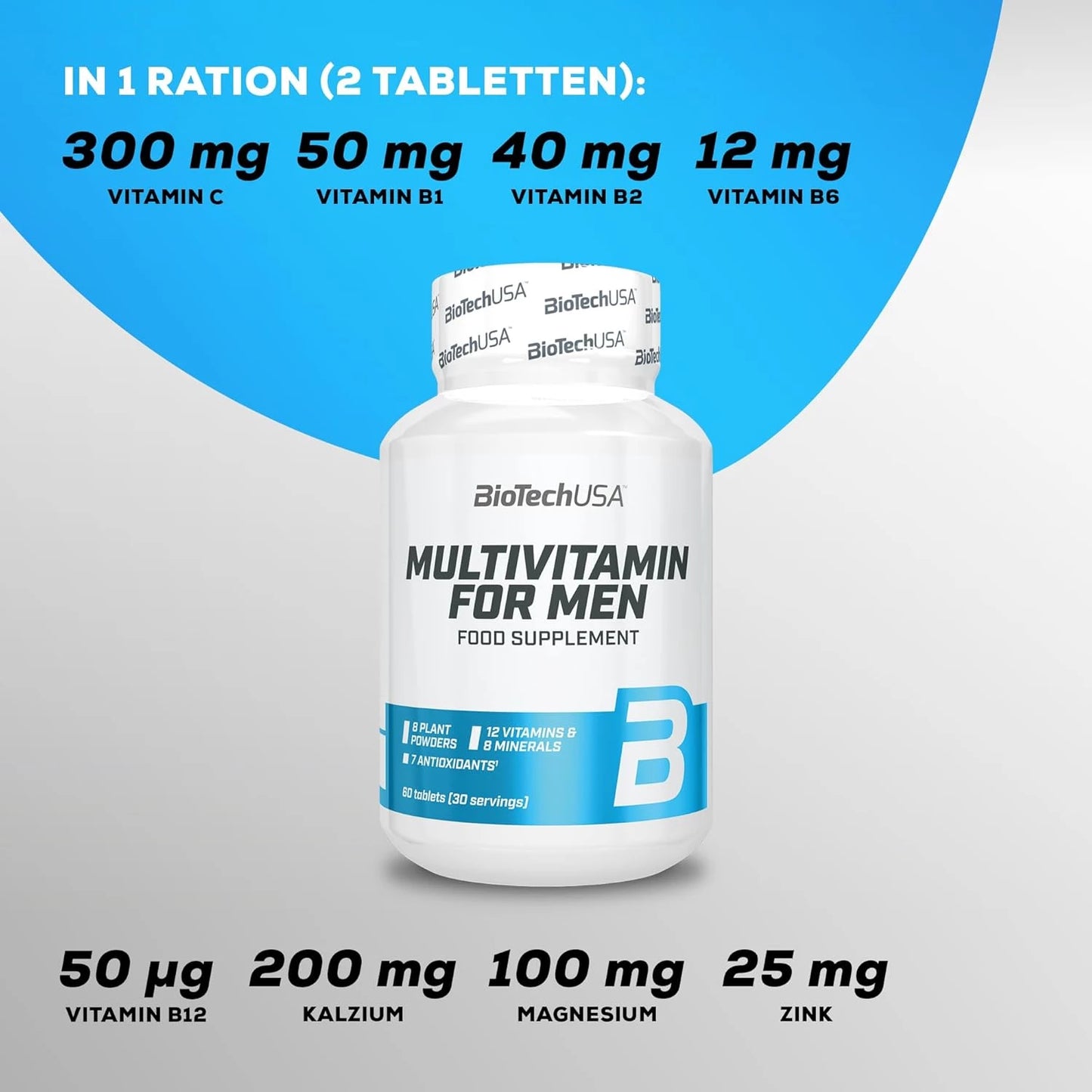 Multivitamin for Men - 60 Caps