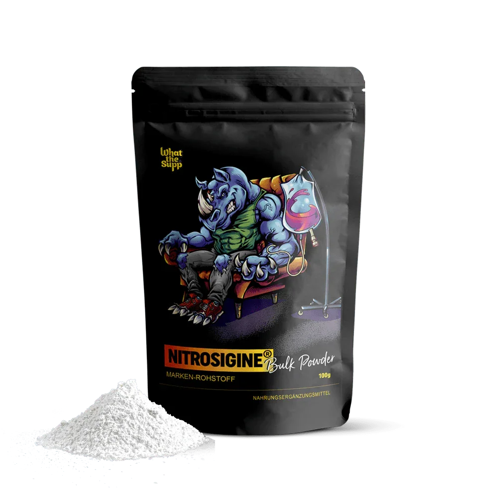 WTS Nitrosigine® Pulver 100g US Pump Booster - Supplement Support
