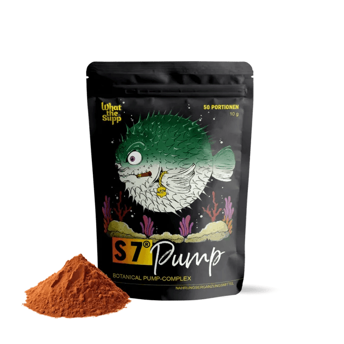 WTS S7® Pulver 10g US Pump Booster - Supplement Support