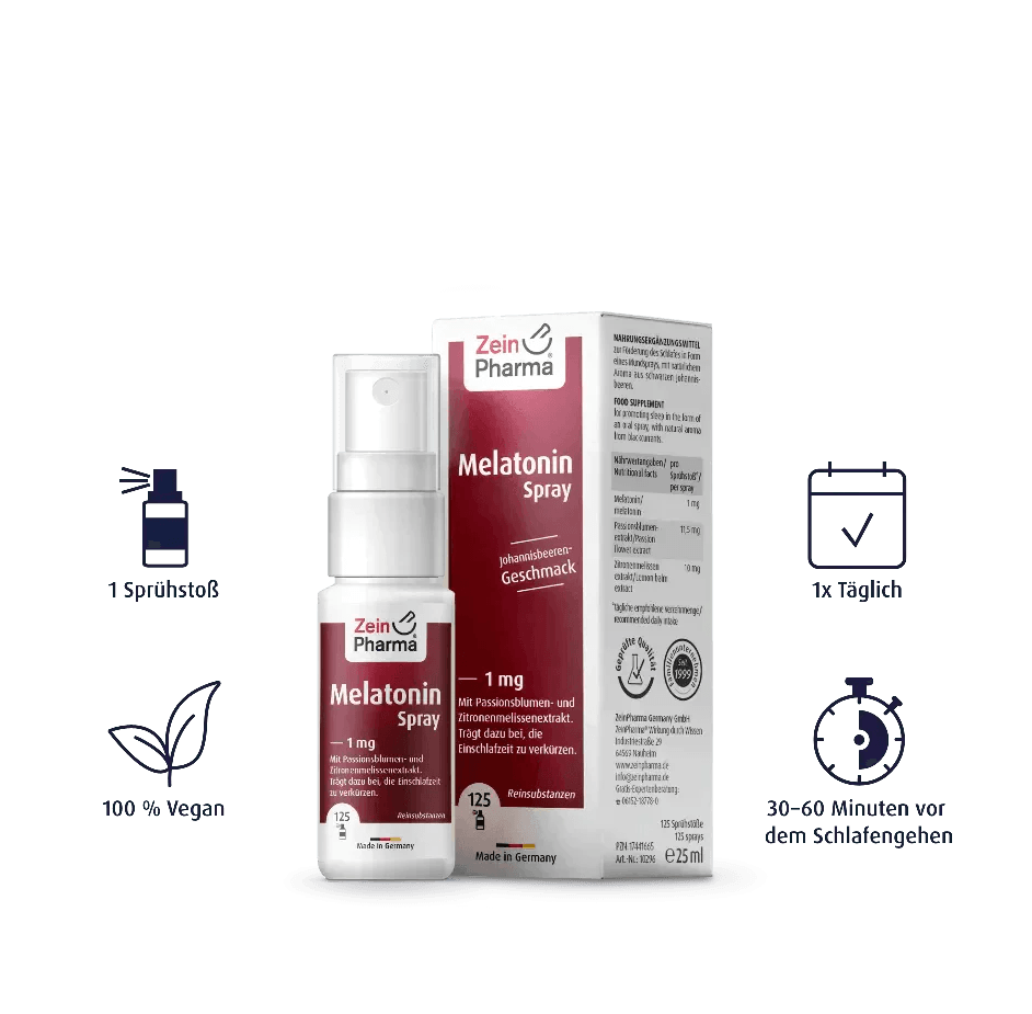 Zein Pharma Sleep Support Spray 25ml - MHD 31.12.2024 - Supplement Support