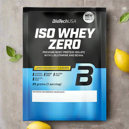 BioTech USA Iso Whey Zero Protein Pulver 25g Probe