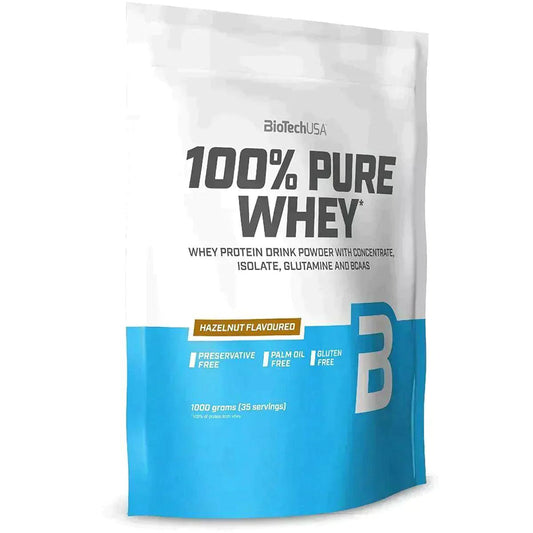 100% Pure Whey Protein Pulver 1000g - Supplement Support