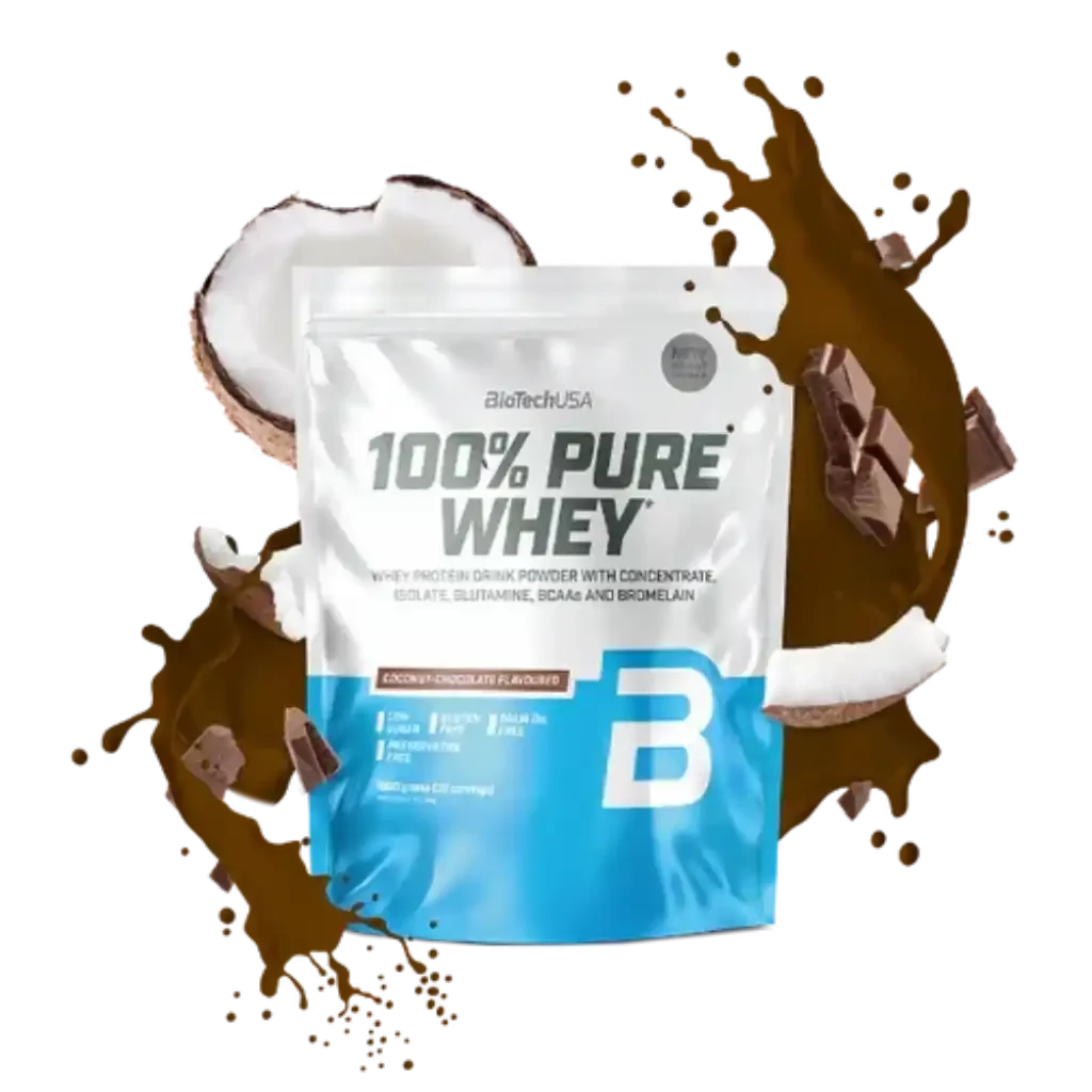 100% Pure Whey Protein Pulver 1000g - Supplement Support