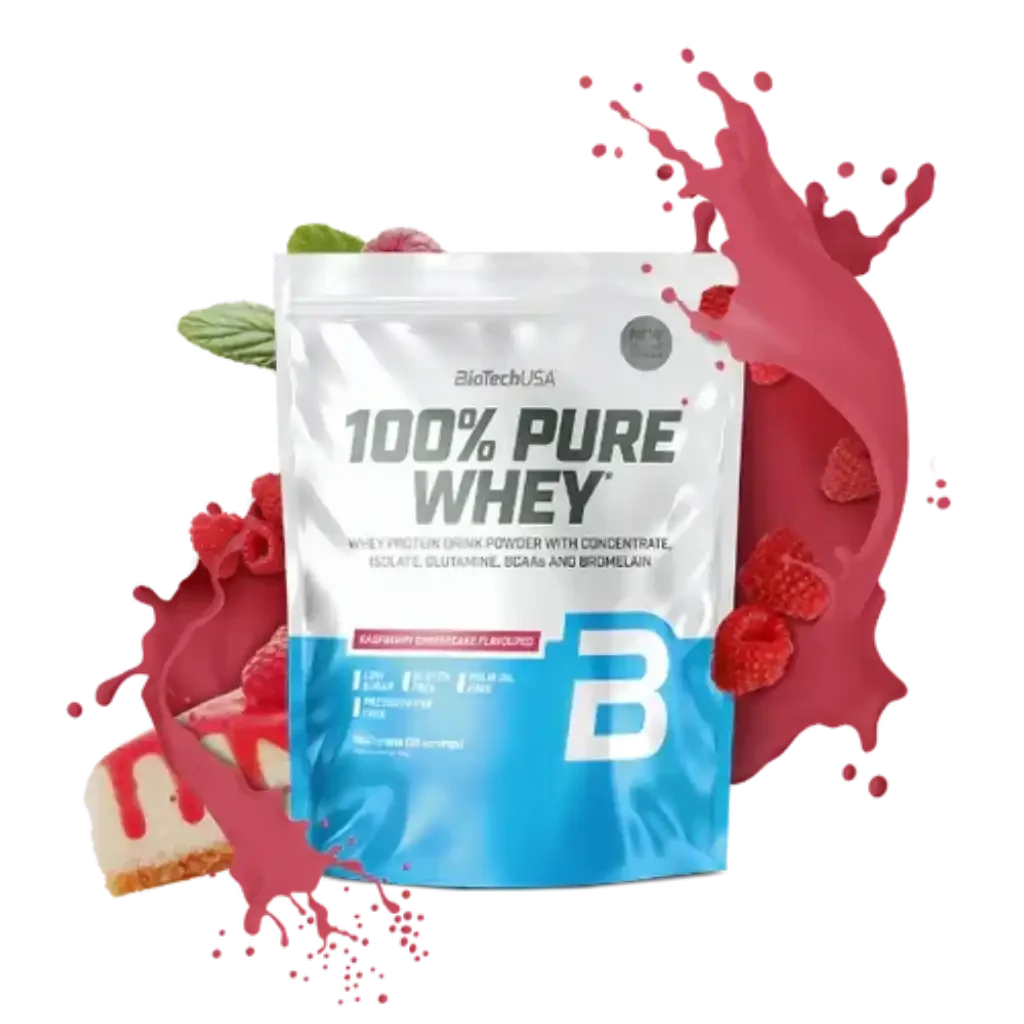 100% Pure Whey Protein Pulver 1000g - Supplement Support