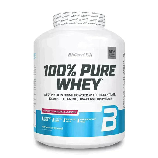100% Pure Whey Protein Pulver 2270g - Supplement Support