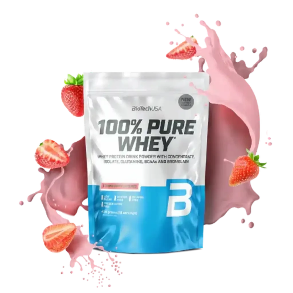 100% Pure Whey Protein Pulver 454g - Supplement Support