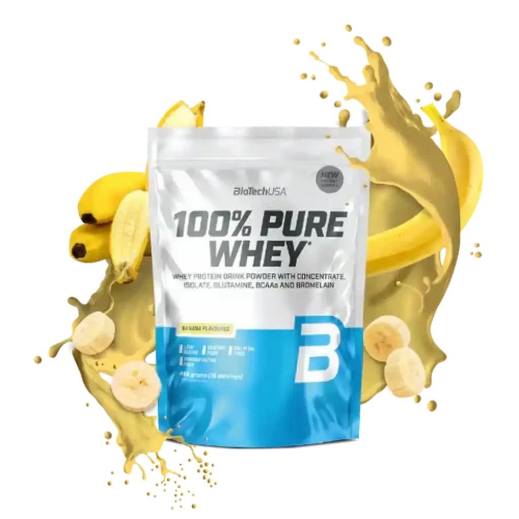 100% Pure Whey Protein Pulver 454g - Supplement Support