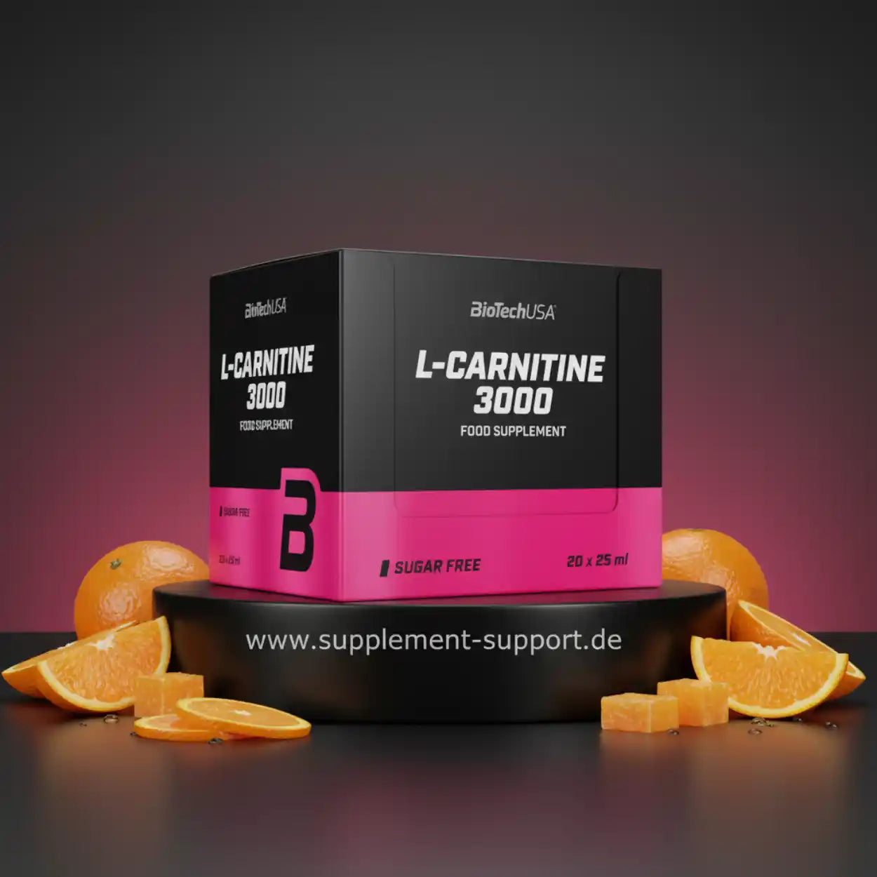 BioTech USA L-Carnitine Shot 3000mg 20x25ml