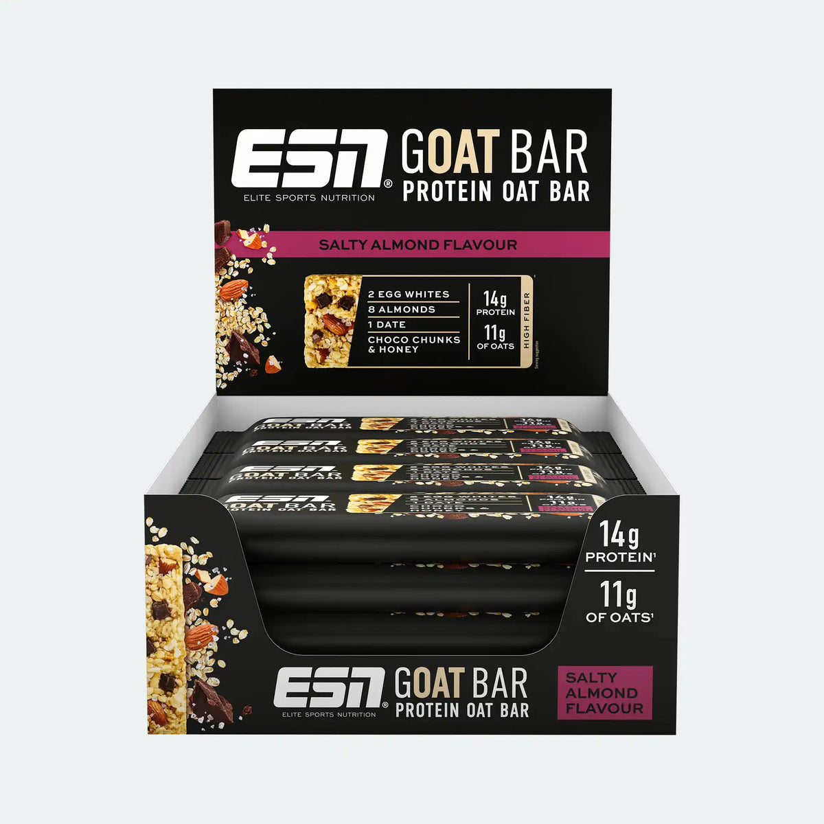 ESN Protein GOAT Oat Bar 12x55g