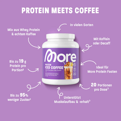 MORE PROTEIN ICED COFFEE, 300g