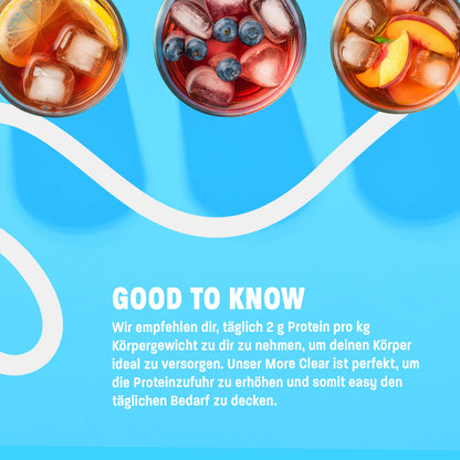 More Nutrition Clear Whey Isolate 600g - Supplement Support