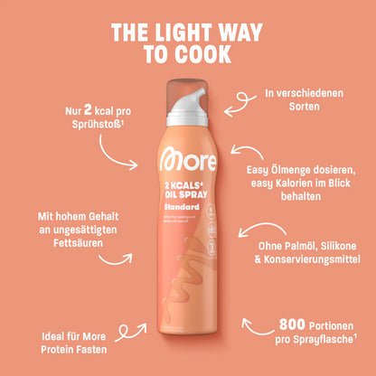 More Nutrition 2Kalorien Ölspray 200ml - Supplement Support
