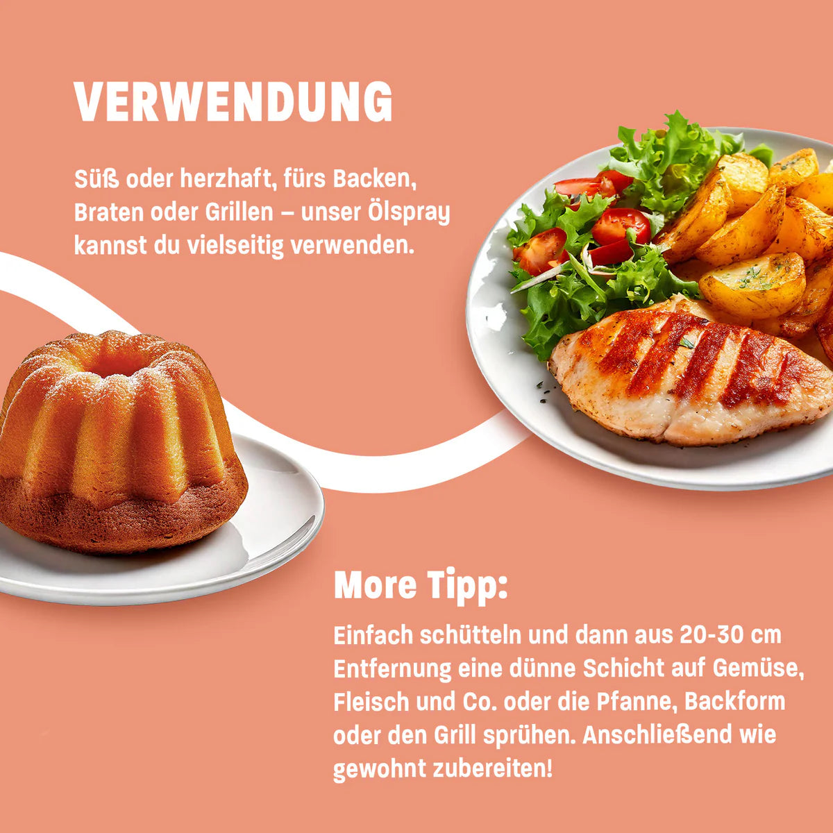 More Nutrition 2Kalorien Ölspray 200ml - Supplement Support