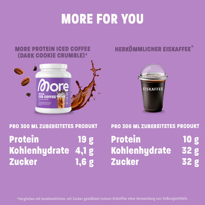 MORE PROTEIN ICED COFFEE, 300g