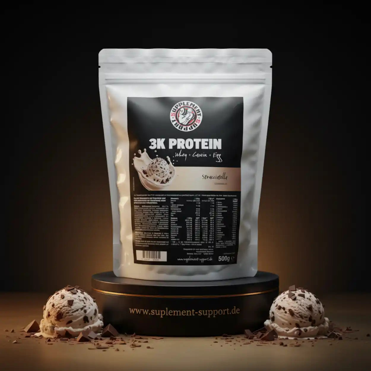 Supplement Support 3 Komponenten Protein 500g